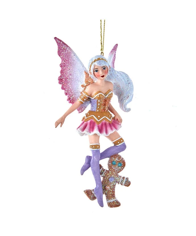 Gingerbread Fairy Ornament 1 Gingerbread Fairy Ornament