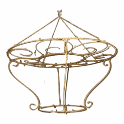 Enesco Ornament Chandelier - Gold