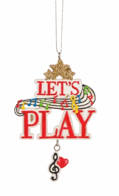 Music Ornament - Let's Play
