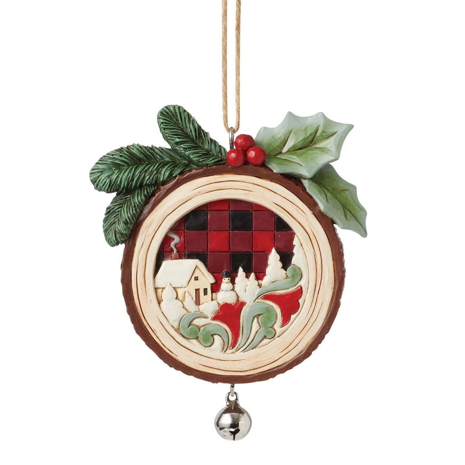 Highland Glen Scene Ornament 1 Highland Glen Scene Ornament