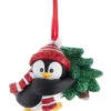 Kurt Adler Penguin With Hat And Scarf Ornament - Tree