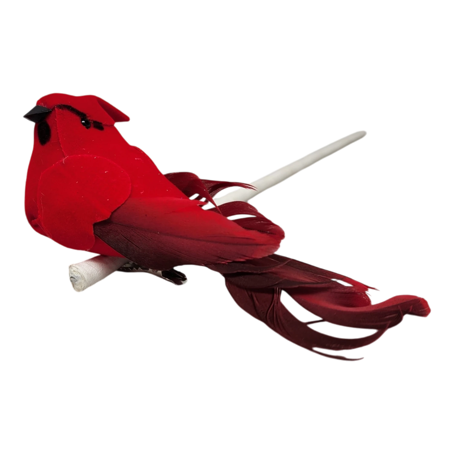 Set Of 6 Clip-on Cardinal Ornament - 4.5 Inch 3 Set Of 6 Clip-on Cardinal Ornament - 4.5 Inch - Image 3