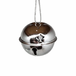 Jingle Bells (8 Pack) - 50mm - Silver -Country Christmas Loft Shop xcxis4e5wm9vpc0meica