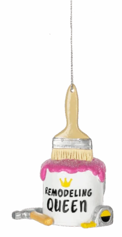 Home Remodeling Queen Ornament