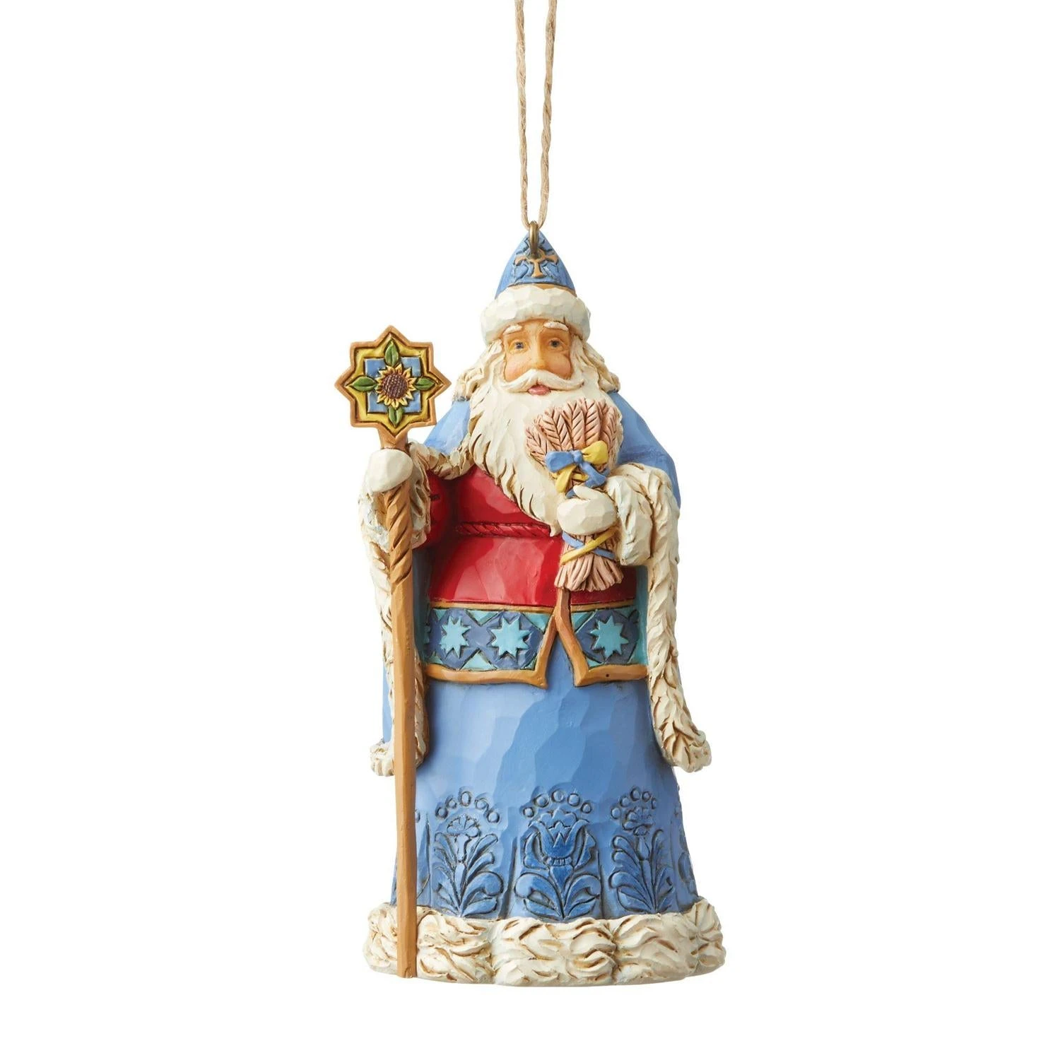 Ukrainian Santa Ornament 1 Ukrainian Santa Ornament