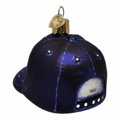 New York Yankees Baseball Cap Glass Ornament 7 New York Yankees Baseball Cap Glass Ornament -Country Christmas Loft Shop xlul1x09x28ytttnfhhm