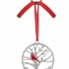 Memorial Cardinal Ornament - Faith Is Knowing That Love Lives Forever
