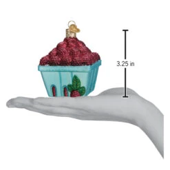 Carton Of Raspberries Glass Ornament -Country Christmas Loft Shop xqm5z2qwvgwhbo1xfnz3