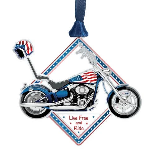 Live Free And Ride Ornament 2 Live Free And Ride Ornament - Image 2