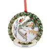 Cozy Cabin Collectible Brass Ornament