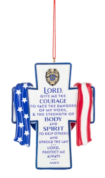 Protect And Serve Ornament - Police 1 Protect And Serve Ornament - Police