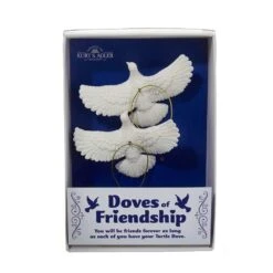 Kurt Adler Friendship Dove 2 Piece Ornament
