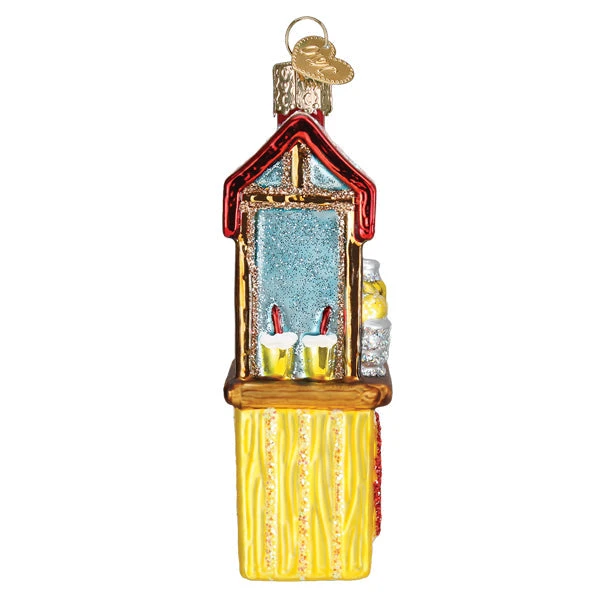 Lemonade Stand Glass Ornament 3 Lemonade Stand Glass Ornament - Image 3