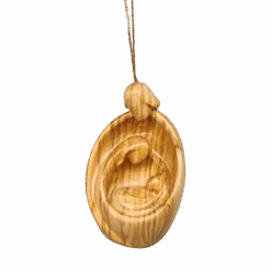 Modern Style Nativity Scene Ornament - Olive Wood - 3.5 Inch -Country Christmas Loft Shop ybicqd4bk8mzz1mtmqip