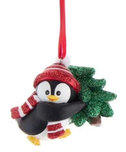 Kurt Adler Penguin With Hat And Scarf Ornament - Present 9 Kurt Adler Penguin With Hat And Scarf Ornament - Present -Country Christmas Loft Shop ydrjqdo2ijp6iuonfuyh