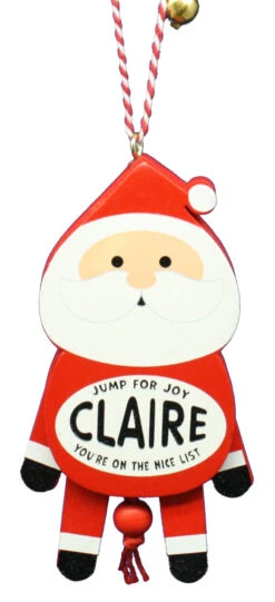 Dancing Wooden Ornament (A - D) - -Country Christmas Loft Shop yfxpje2fpnmkuq3472ue