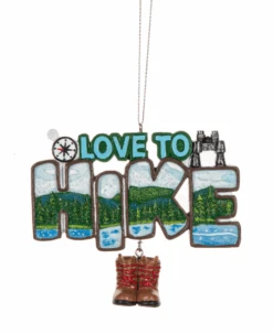 Outdoor Ornaments - Love To Hike