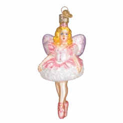 Sugar Plum Fairy Glass Ornament
