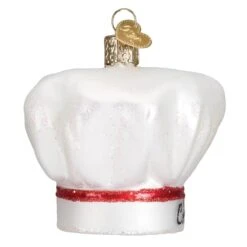 Chef Hat Glass Ornament -Country Christmas Loft Shop ypwk10ybjvtqwybqp5h4