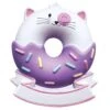Cat Donut Christmas Ornament
