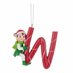 Kindness Elves Monogram Ornament - 36 Kindness Elves Monogram Ornament - -Country Christmas Loft Shop z0rz0el34ns1spz3naus