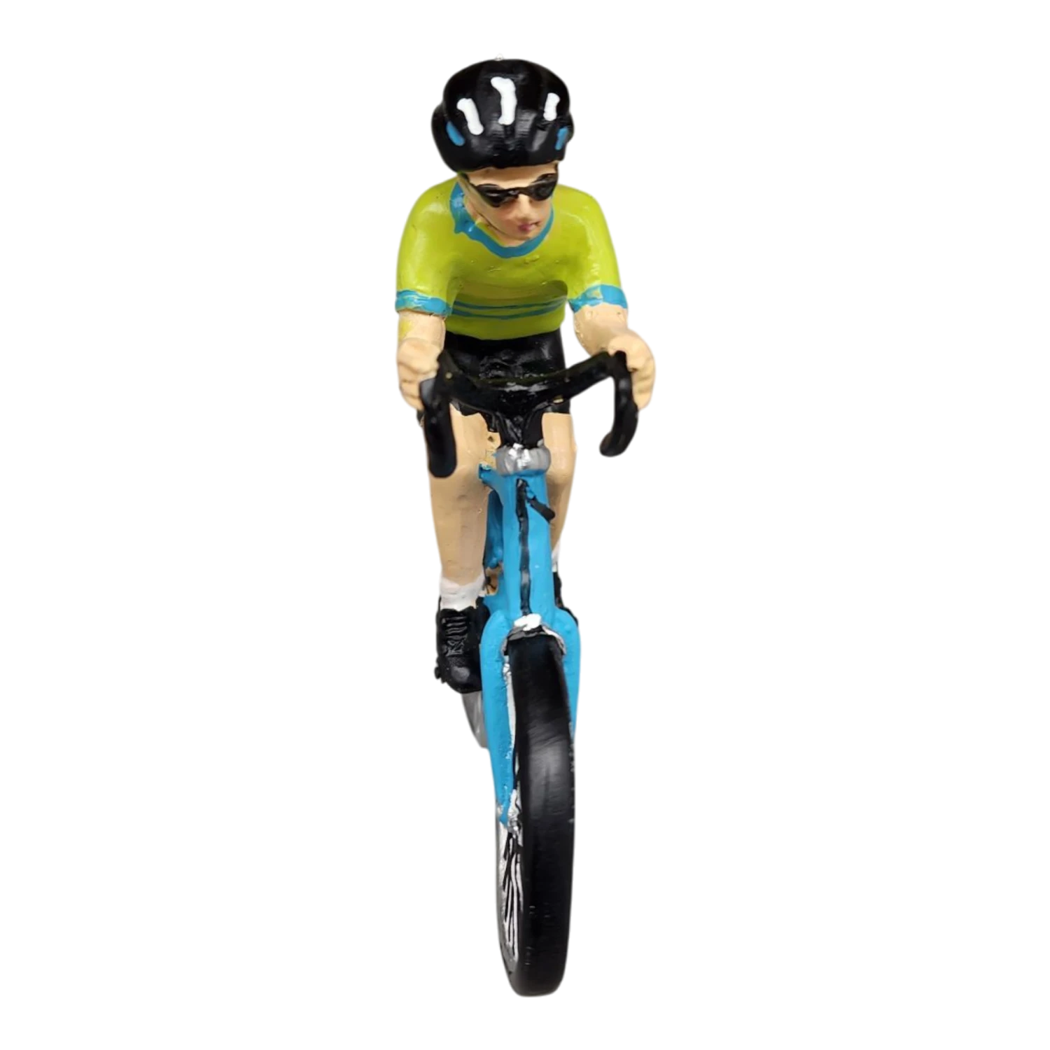 Bicycle Riding Ornament - Blue Bike 3 Bicycle Riding Ornament - Blue Bike - Image 3