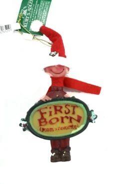 Kurt Adler 3.5 Inch Mom's Favorite Ornament - First Boy -Country Christmas Loft Shop zakcjwxgs9cri46rbu2r