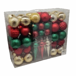 Suitcase Of Shatterproof Ornaments