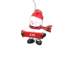 Cozy Snowman Ornament (Letters S - Z) - -Country Christmas Loft Shop zq8ogrwoki1uwdqyhxfw
